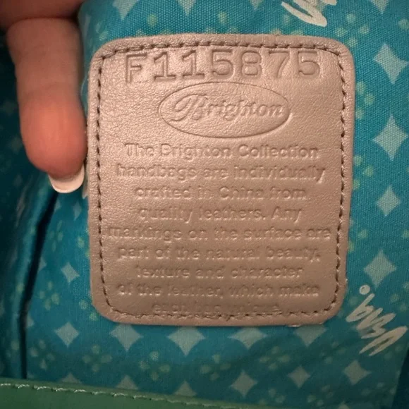 Brighton Vera Bradley Collab Canvas Tote - Picture 16 of 16